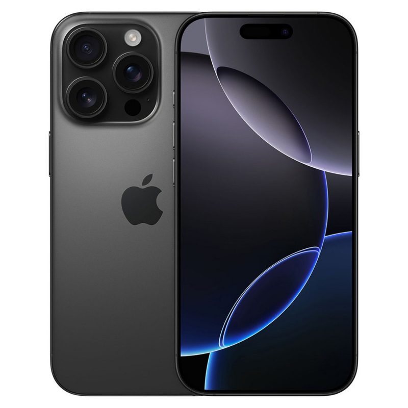 iPhone 16 Pro 5G 1TB AI Mobile Phone - Black — 1024GB, 6.3" Super Retina XDR, 5G (Black)
