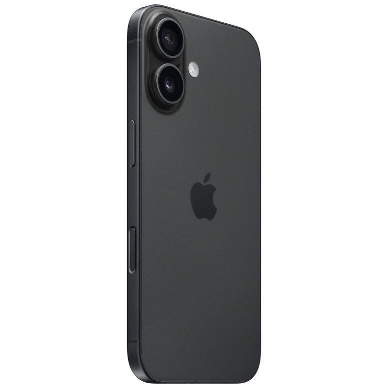 iPhone 16 5G 256GB AI Mobile Phone - Black — 256GB, 6.1" Super Retina XDR, 5G (Black)