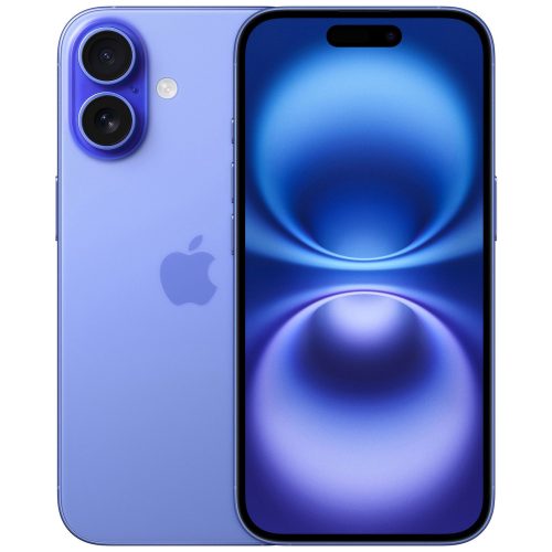 iPhone 16 5G 256GB AI Mobile Phone - Ultramarine — 256GB, 6.1" Super Retina XDR, 5G (Ultramarine)