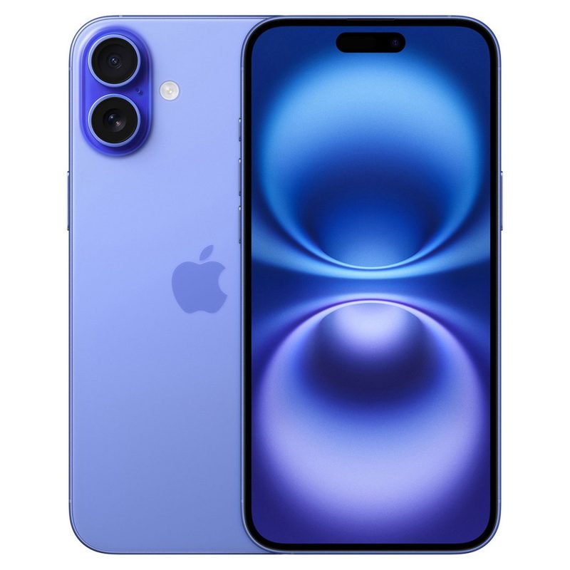 iPhone 16 Plus 5G 256GB AI Mobile Phone Ultramarine — 256GB, 6.7" Super Retina XDR, 5G