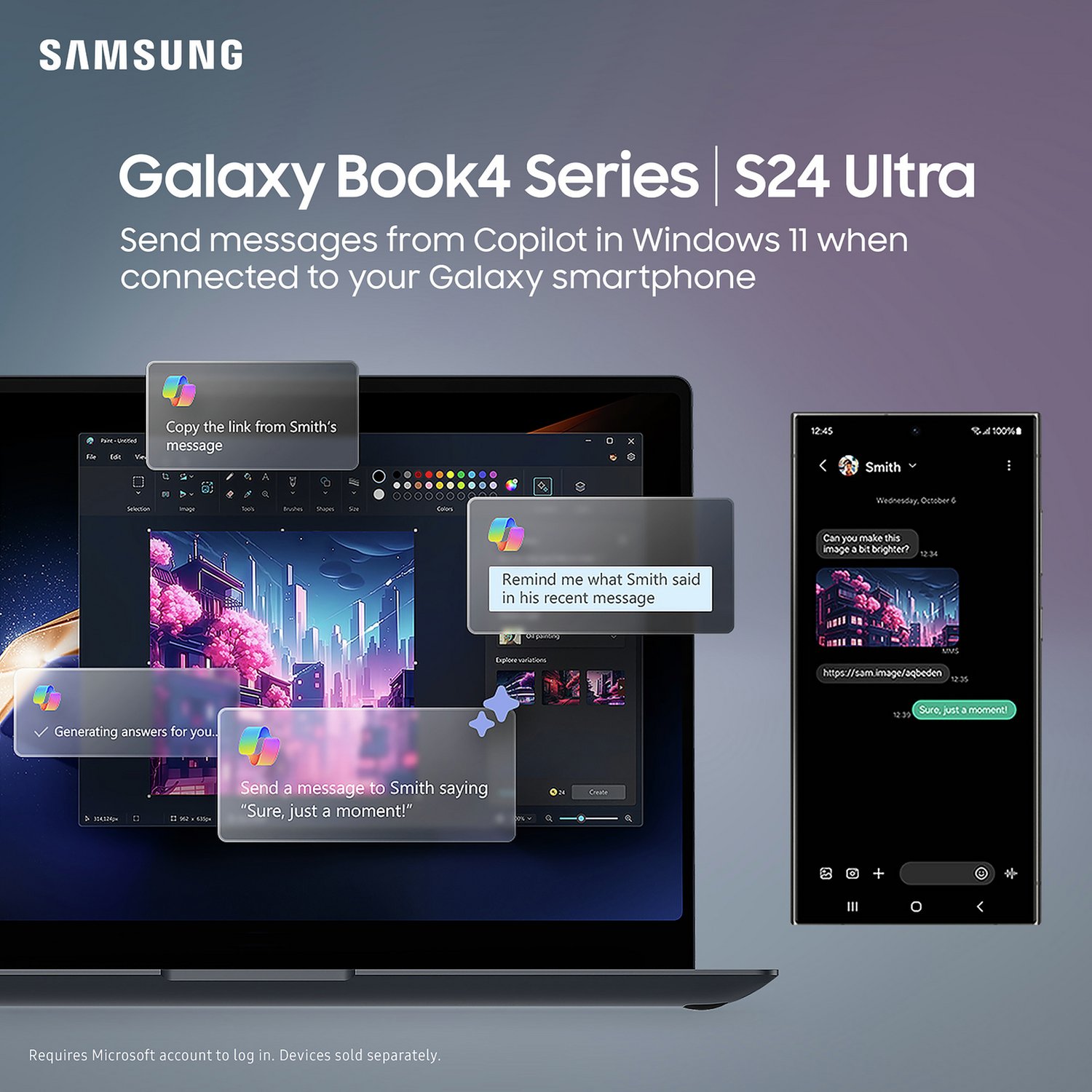 Samsung Galaxy Book4 2024 Core 7 8GB 512GB — 15.6" IPS, Intel i7 Intel 7 processor., 8 GB RAM, 512GB - Image 6