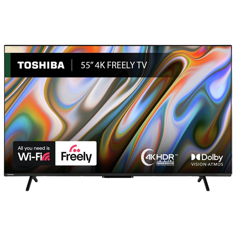 Toshiba 55 Inch 55UV2F53DB Smart 4K UHD HDR LCD Freely TV