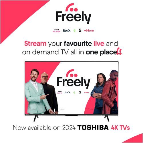 Toshiba 55 Inch 55UV2F53DB Smart 4K UHD HDR LCD Freely TV - Image 2