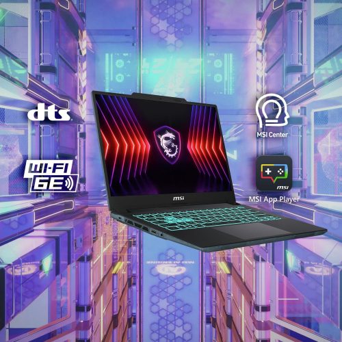 MSI Cyborg 14 14in i7 16GB 512GB RTX 4060 — 14" IPS, Intel i7 Raptor Lake i7-13620H processor., GeForce RTX RTX 4060 gra - Image 10