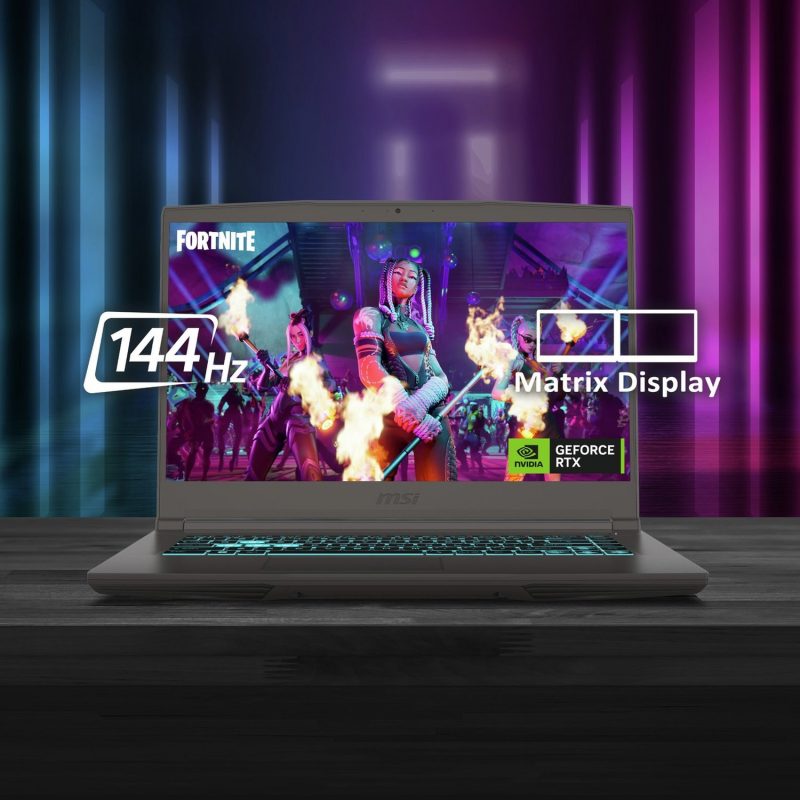 MSI Thin 15 15.6in i5n 16GB 512GB RTX 4050 Gaming Laptop