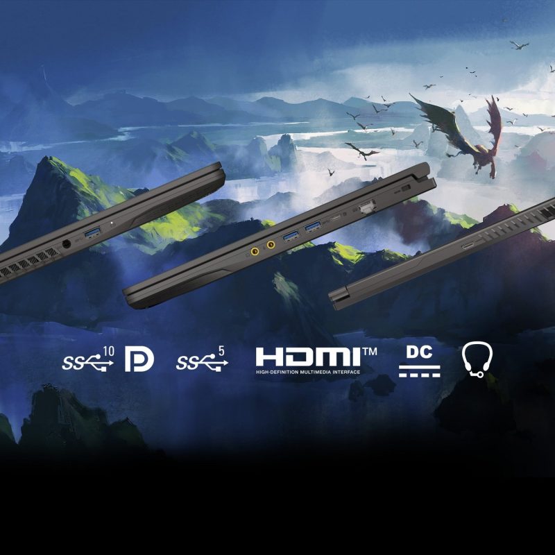 MSI Thin 15 15.6in i5n 16GB 512GB RTX 4050 Gaming Laptop