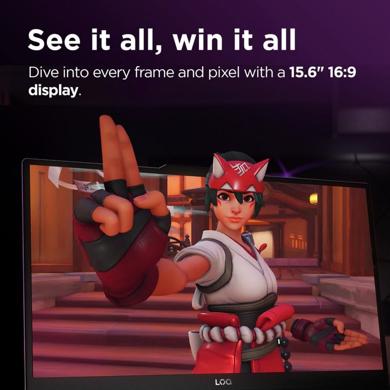 Lenovo LOQ 15ARP9 R5 15.6in 24GB 1TB RTX3050 Gaming Laptop