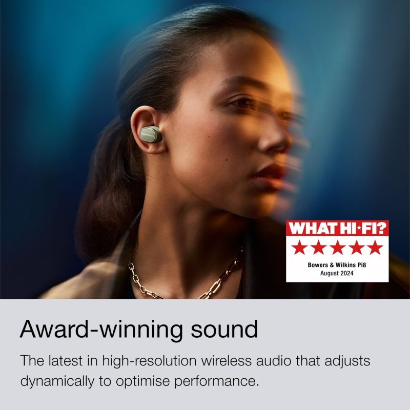 Bowers & Wilkins Pi8 True True Wireless Noise Cancelling Earbuds