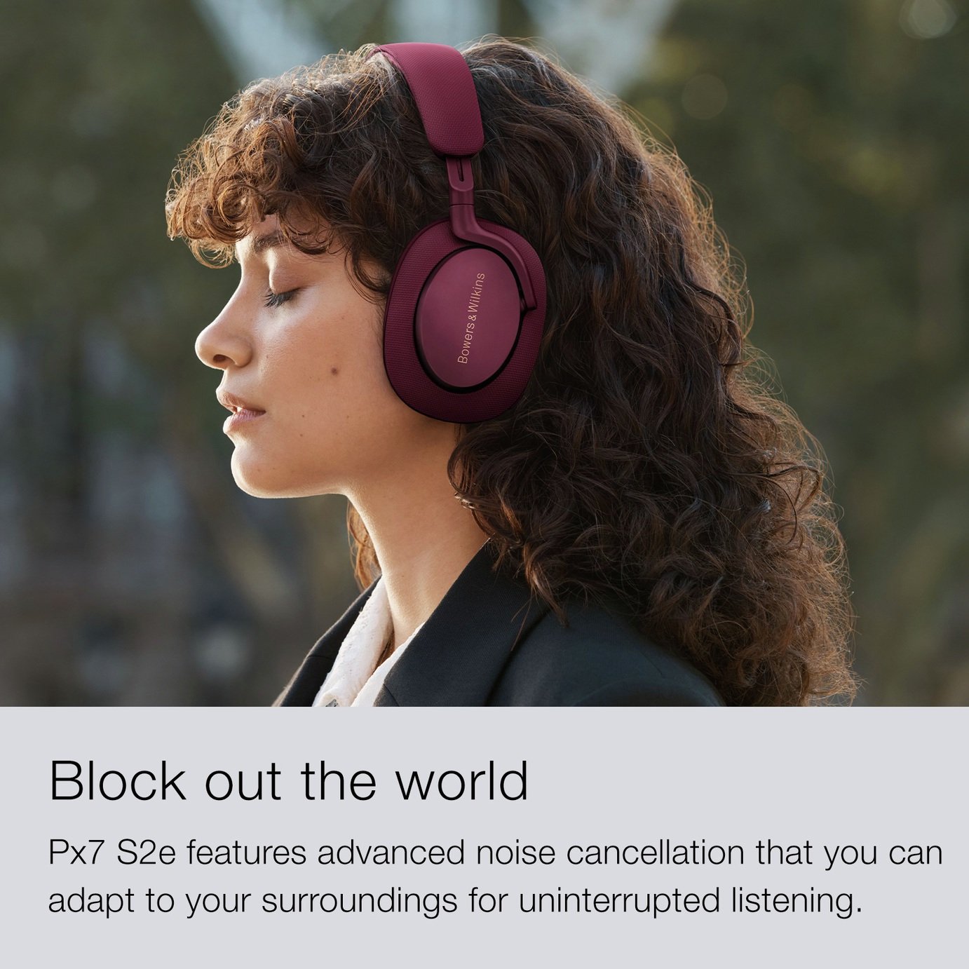 Bowers & Wilkins Px7 S2e Wireless Noise Cancelling Bluetooth Headphones (Over-Ear) - Image 5
