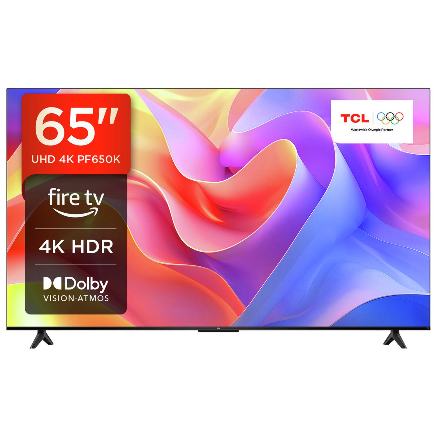 TCL 65 Inch 65PF650K Smart 4K UHD HDR LED Fire TV - Image 1