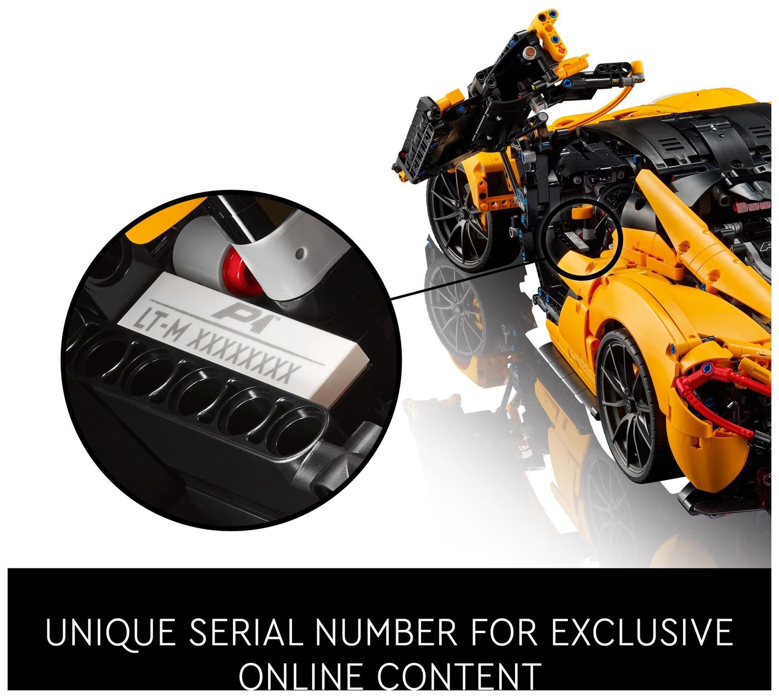 LEGO Technic McLaren P1 Model Car 42172 - Image 3