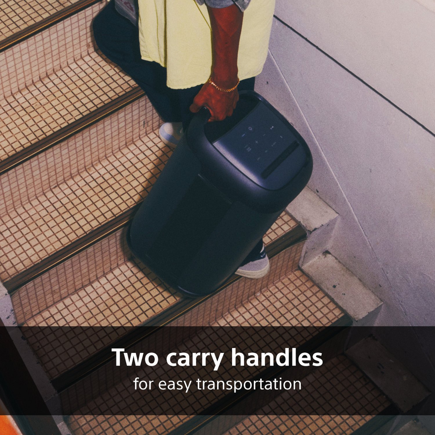 Sony SRS XV500 Bluetooth Portable Party Speaker - Black - Image 5