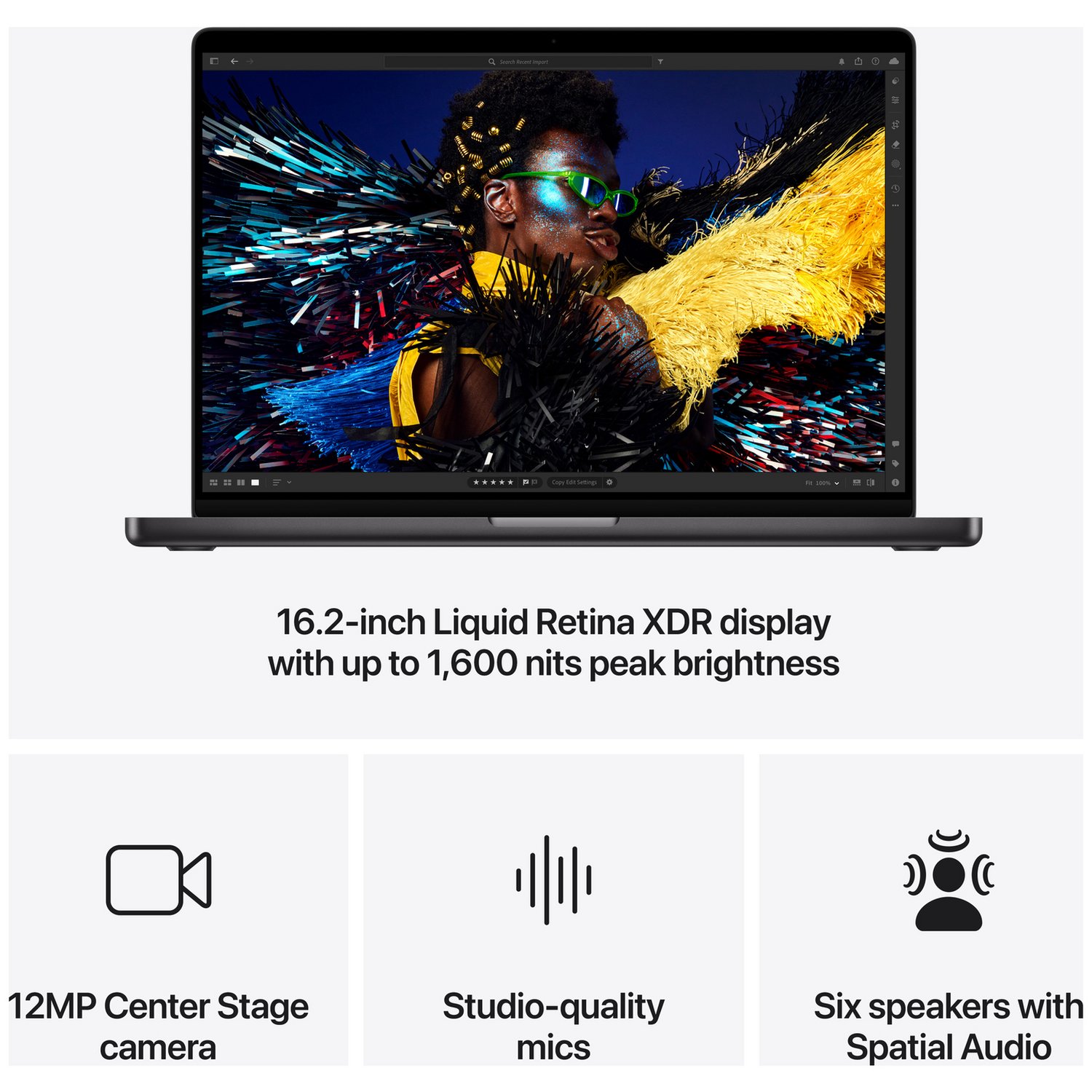 MacBook Pro 2024 16.2in M4 Pro 48GB 512GB Space Black —Liquid Retina - Image 6