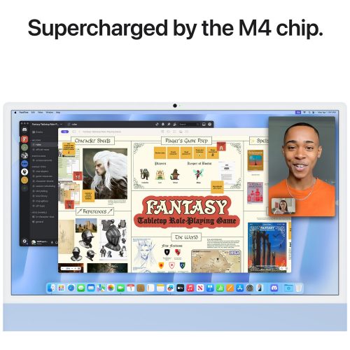 Apple iMac 2024 24in M4 10 Core 16GB 512GB - Blue - Image 5