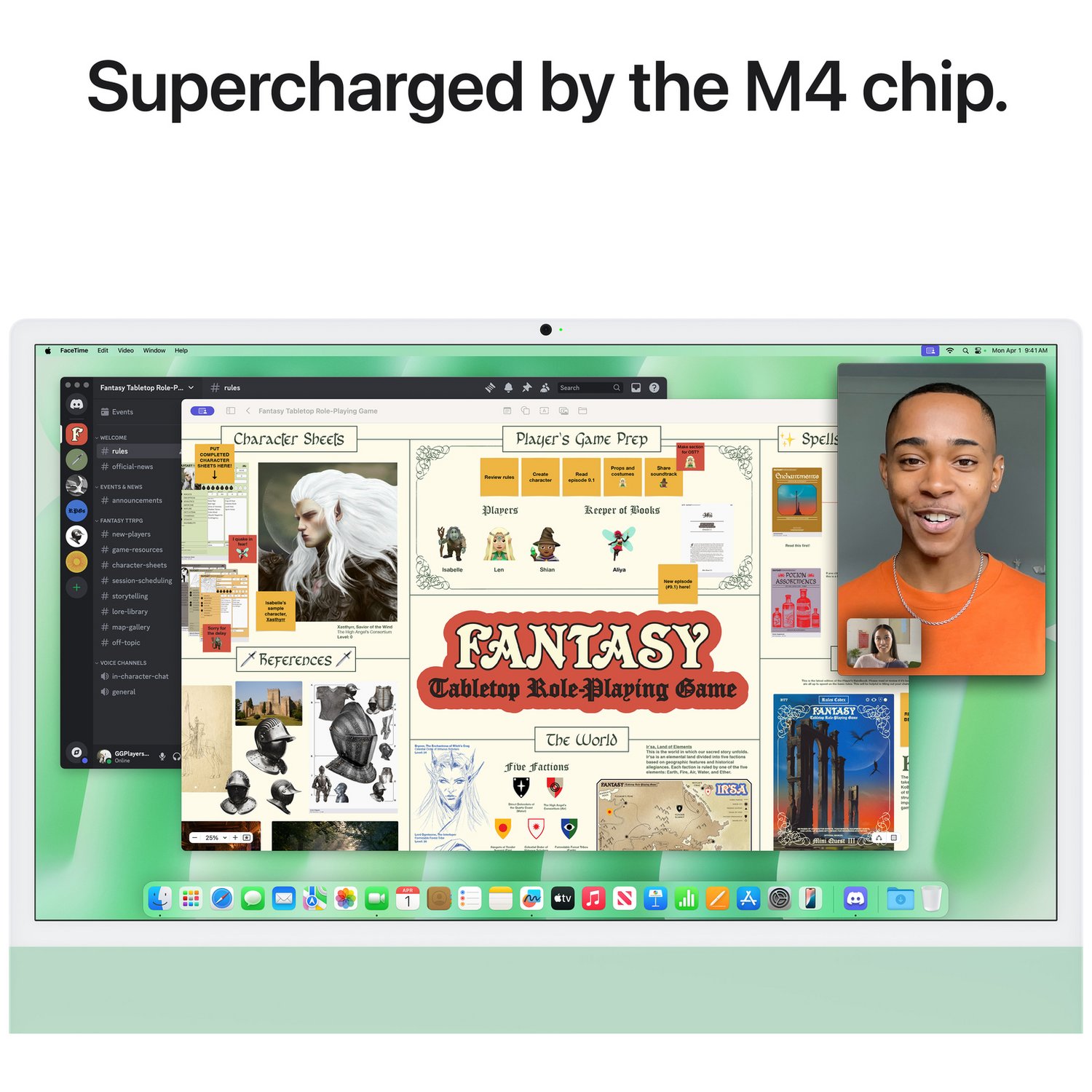 Apple iMac 2024 24in M4 8 Core 16GB 256GB - Green - Image 5