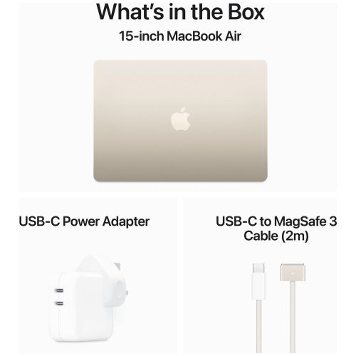 MacBook Air 2024 15.3in M3 24GB 512GB - Starlight - Image 10