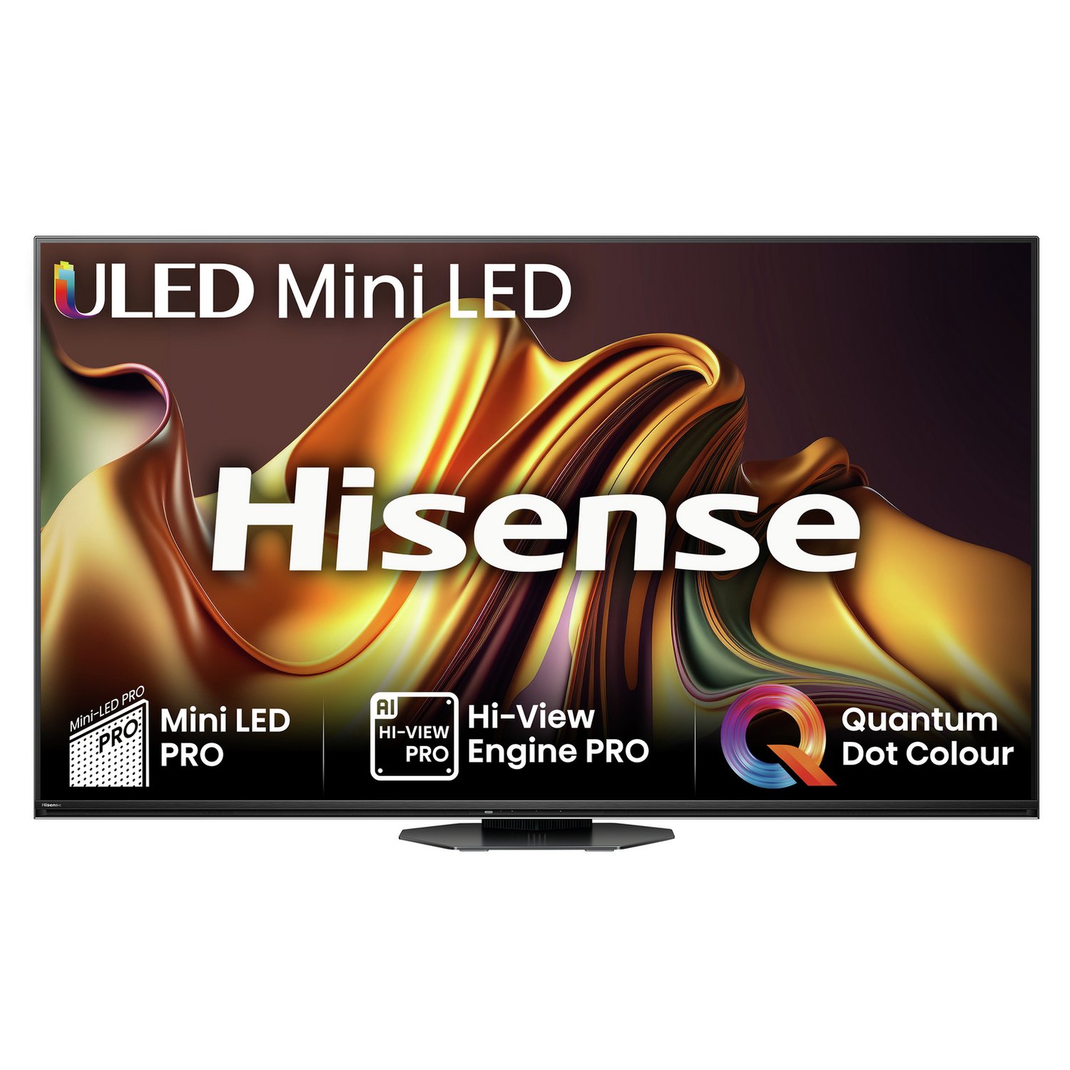 Hisense 75 In 75U8NQTUK Smart 4K UHD HDR Mini LED Freely TV - Image 1