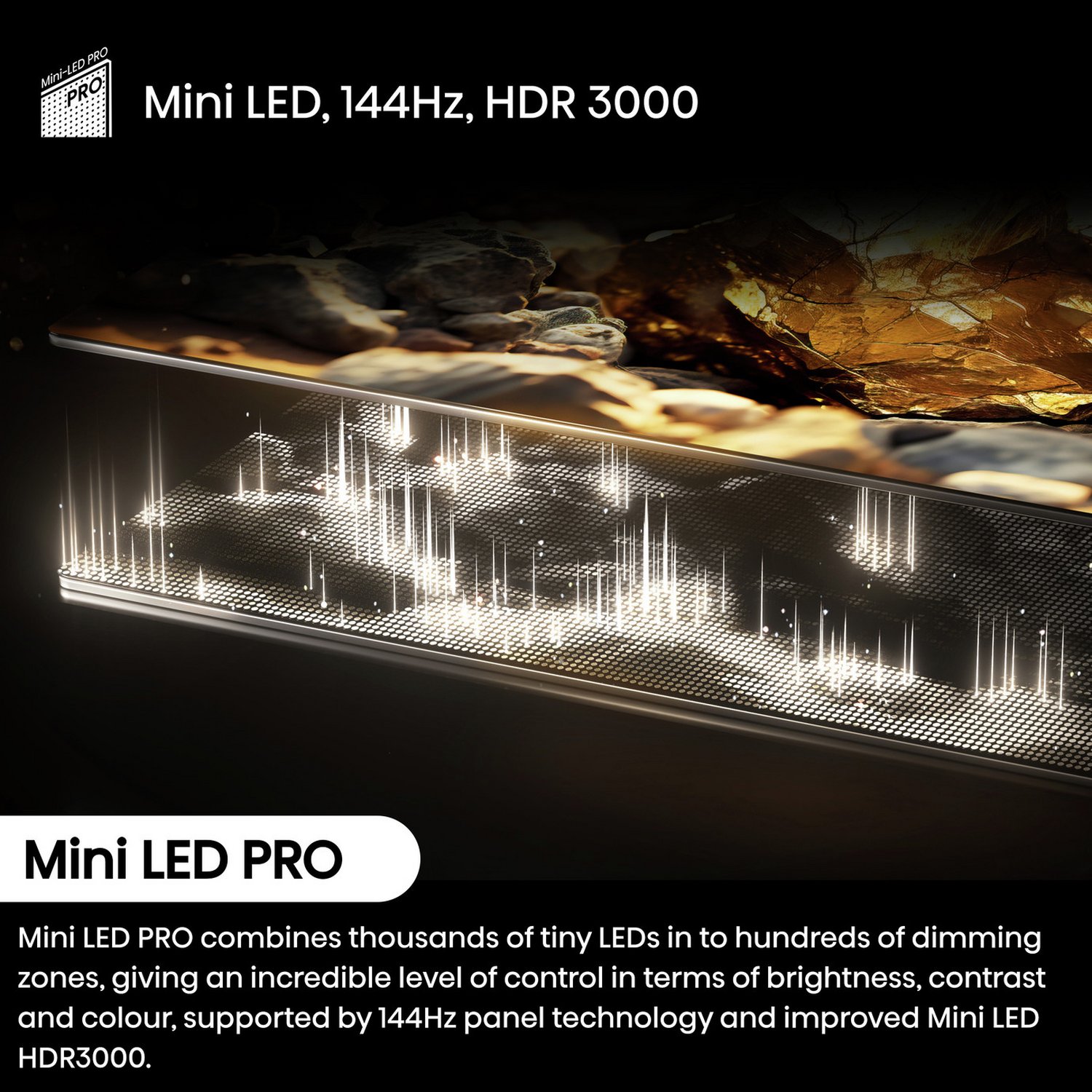 Hisense 75 In 75U8NQTUK Smart 4K UHD HDR Mini LED Freely TV - Image 4