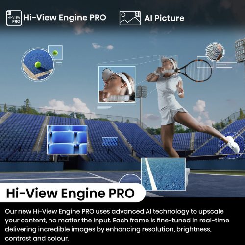 Hisense 75 In 75U8NQTUK Smart 4K UHD HDR Mini LED Freely TV - Image 5