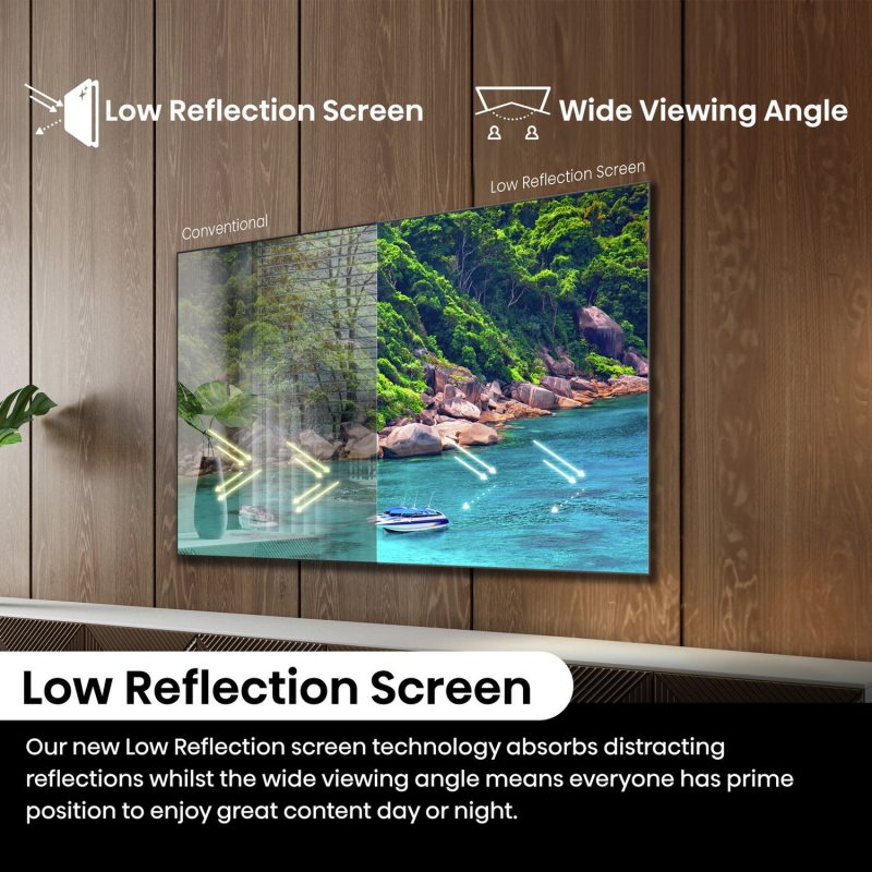 Hisense 75 In 75U8NQTUK Smart 4K UHD HDR Mini LED Freely TV