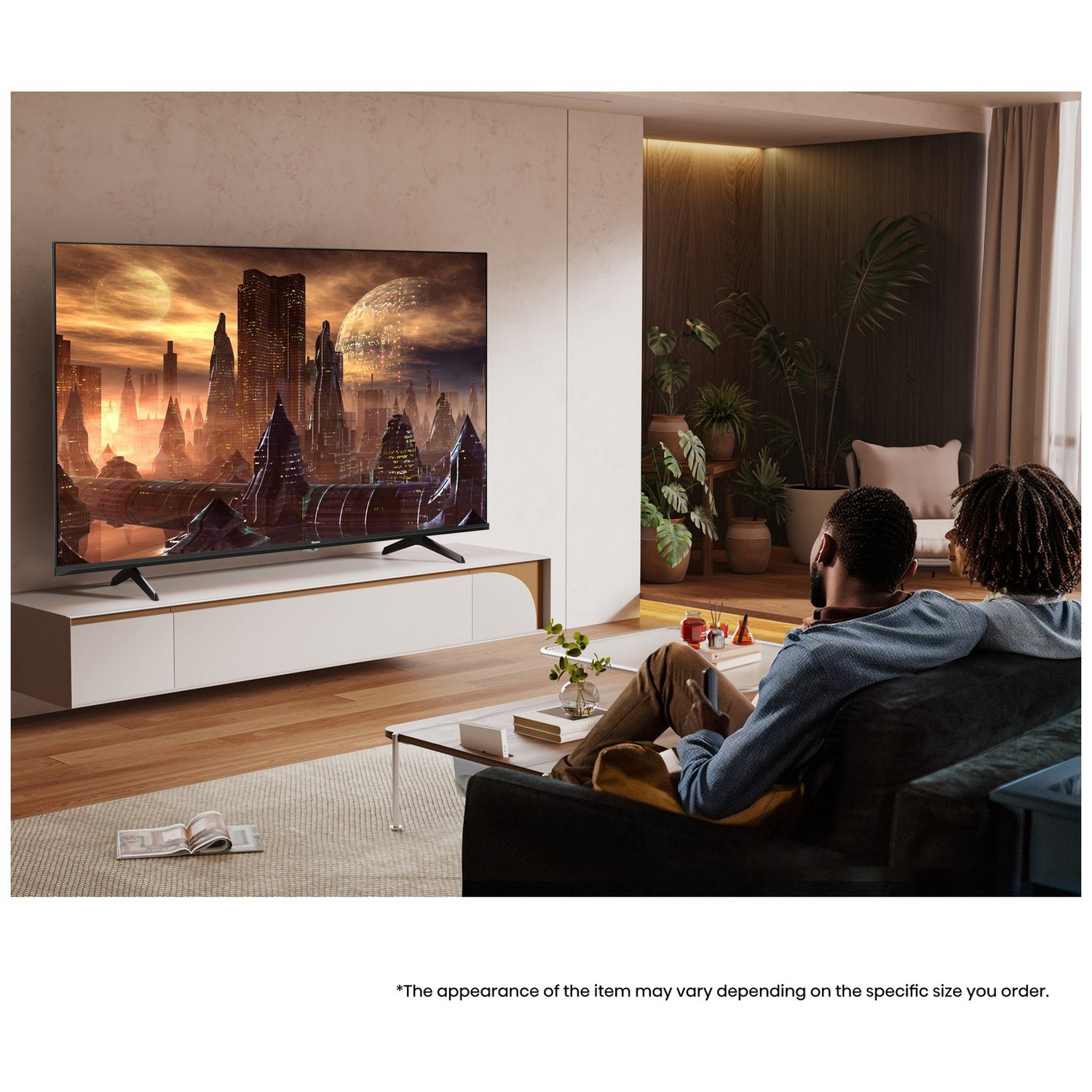 Hisense 100 Inch 100E7NQTUK Smart 4K UHD HDR QLED Freely TV - Image 3