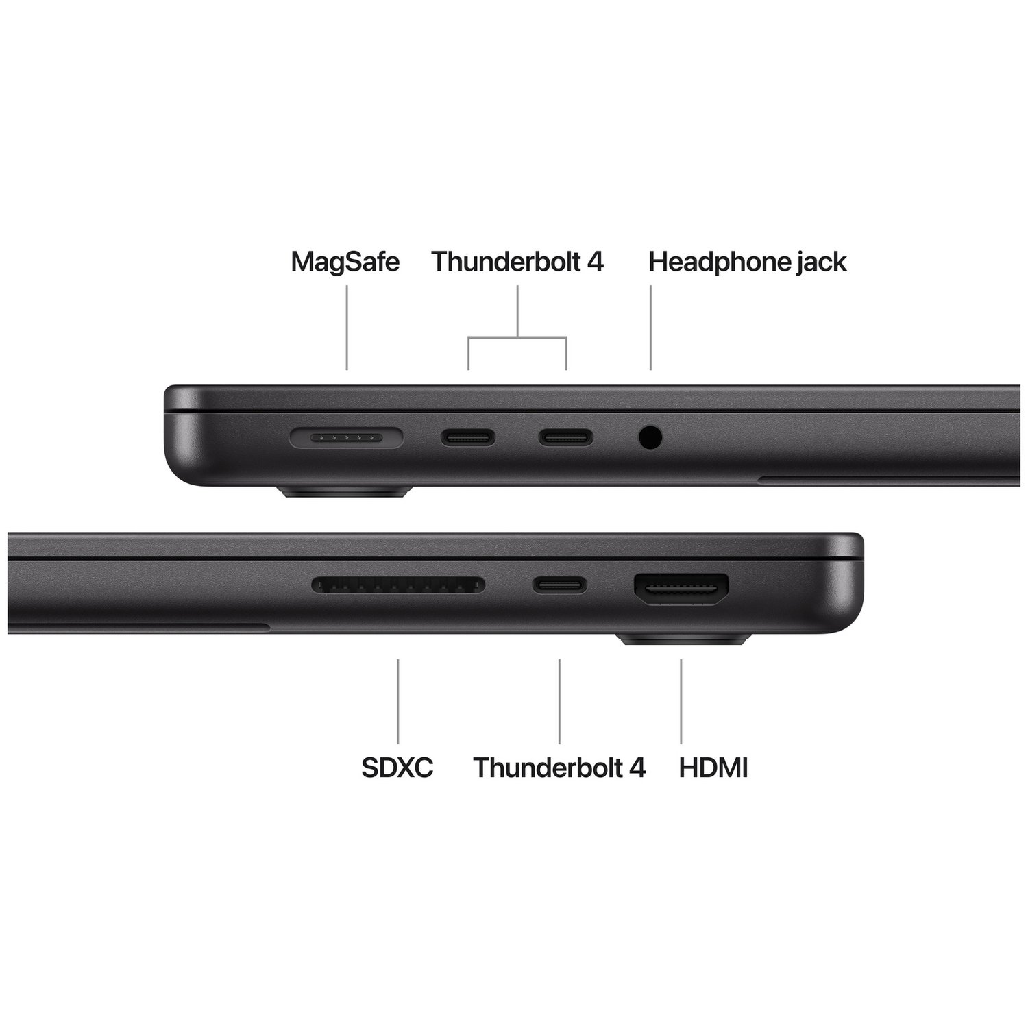 Apple MacBook Pro 2024 14.2in M4 16GB 512GB - Space Black — 14.2", Liquid Retina XDR, 512GB, 16 GB RAM, Apple M4 - Image 7