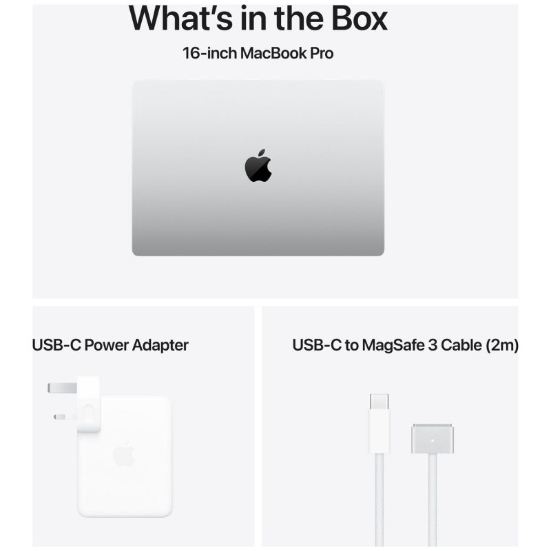 MacBook Pro 2024 16.2in M4 Pro 48GB 512GB - Silver — Liquid Retina