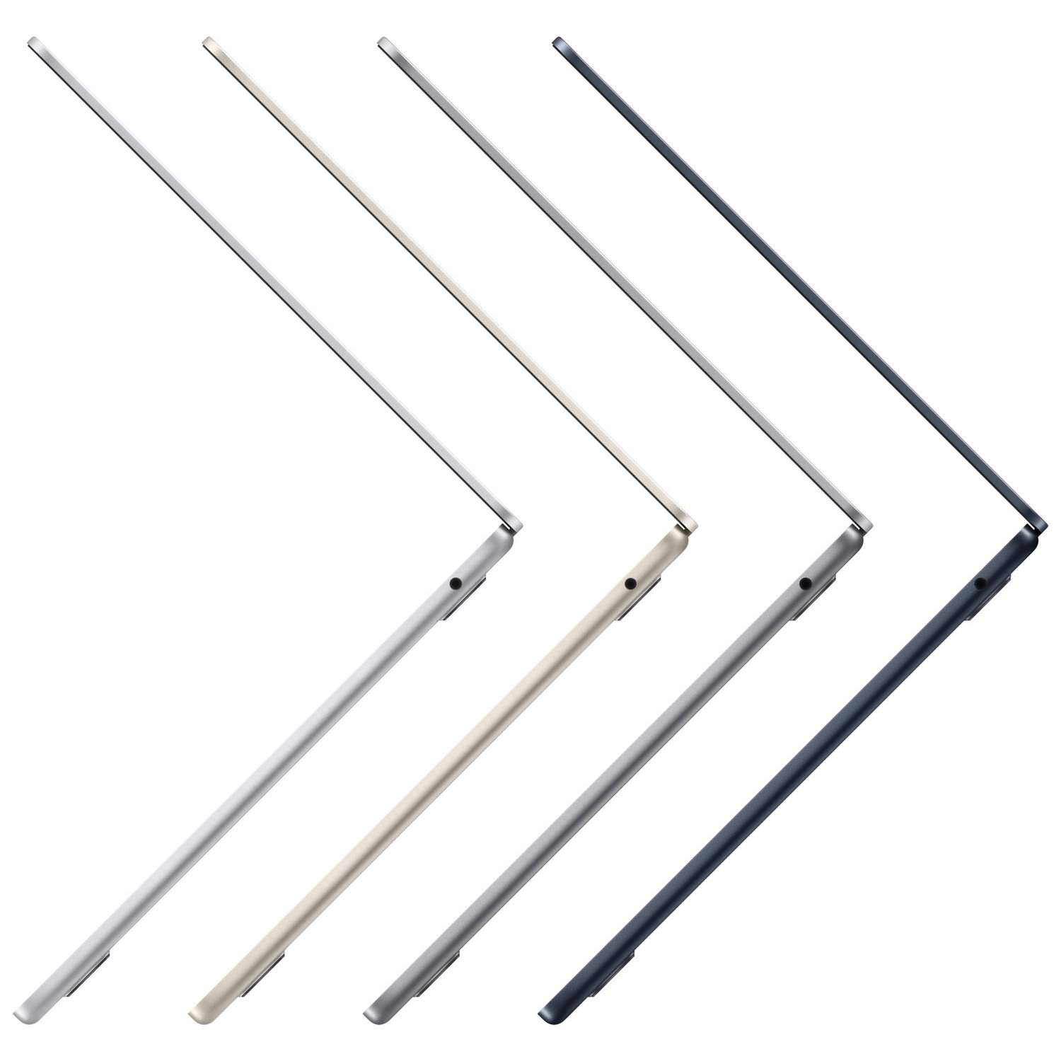 Apple MacBook Air 2024 13.6in M2 16GB 256GB - Midnight — Apple M2 Chip, 16 GB RAM - Image 2