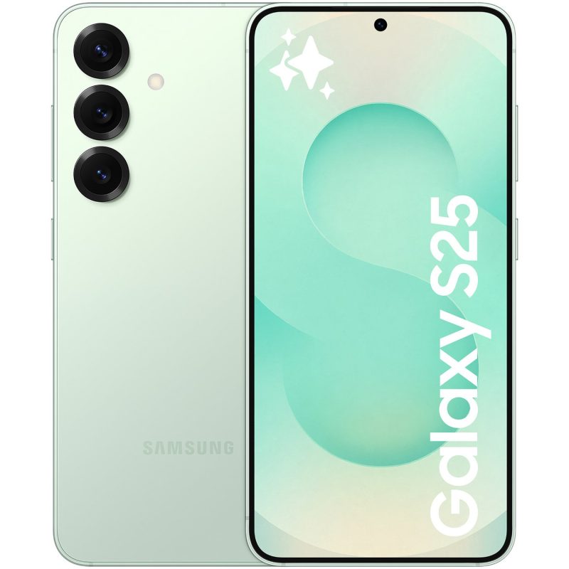 Samsung Galaxy S25 5G 128GB AI Mobile Phone - Mint — 128GB, 6.2" Dynamic AMOLED, 5G (Mint)