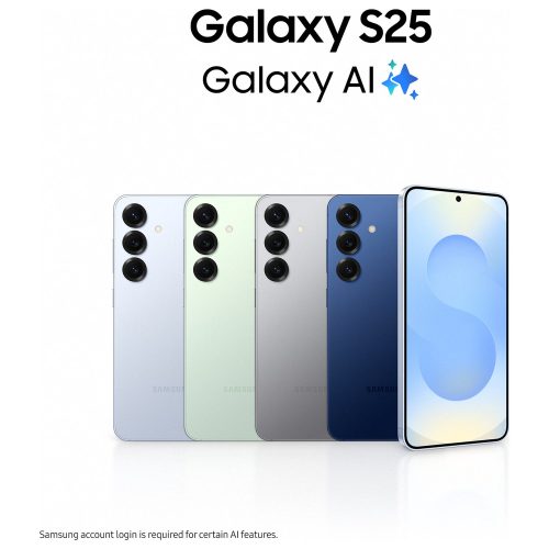 Samsung Galaxy S25 5G 512GB AI Mobile Phone - Blue — 512GB, 6.2" Dynamic AMOLED, 5G (Blue) - Image 3