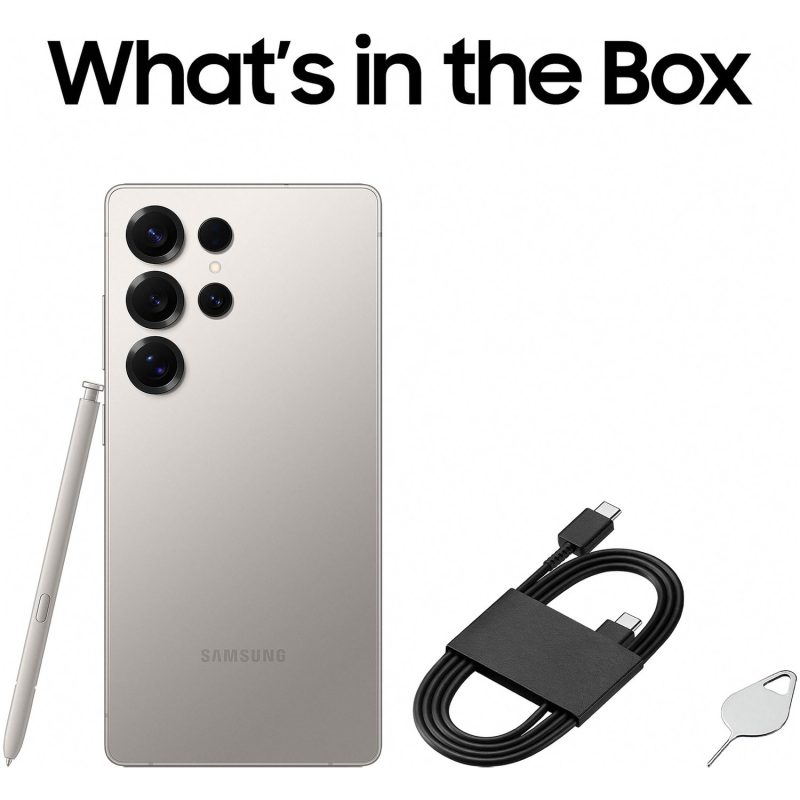 Samsung Galaxy S25 Ultra 5G 256GB AI Phone - Grey — 256GB, 6.9" OLED, 5G (Grey)