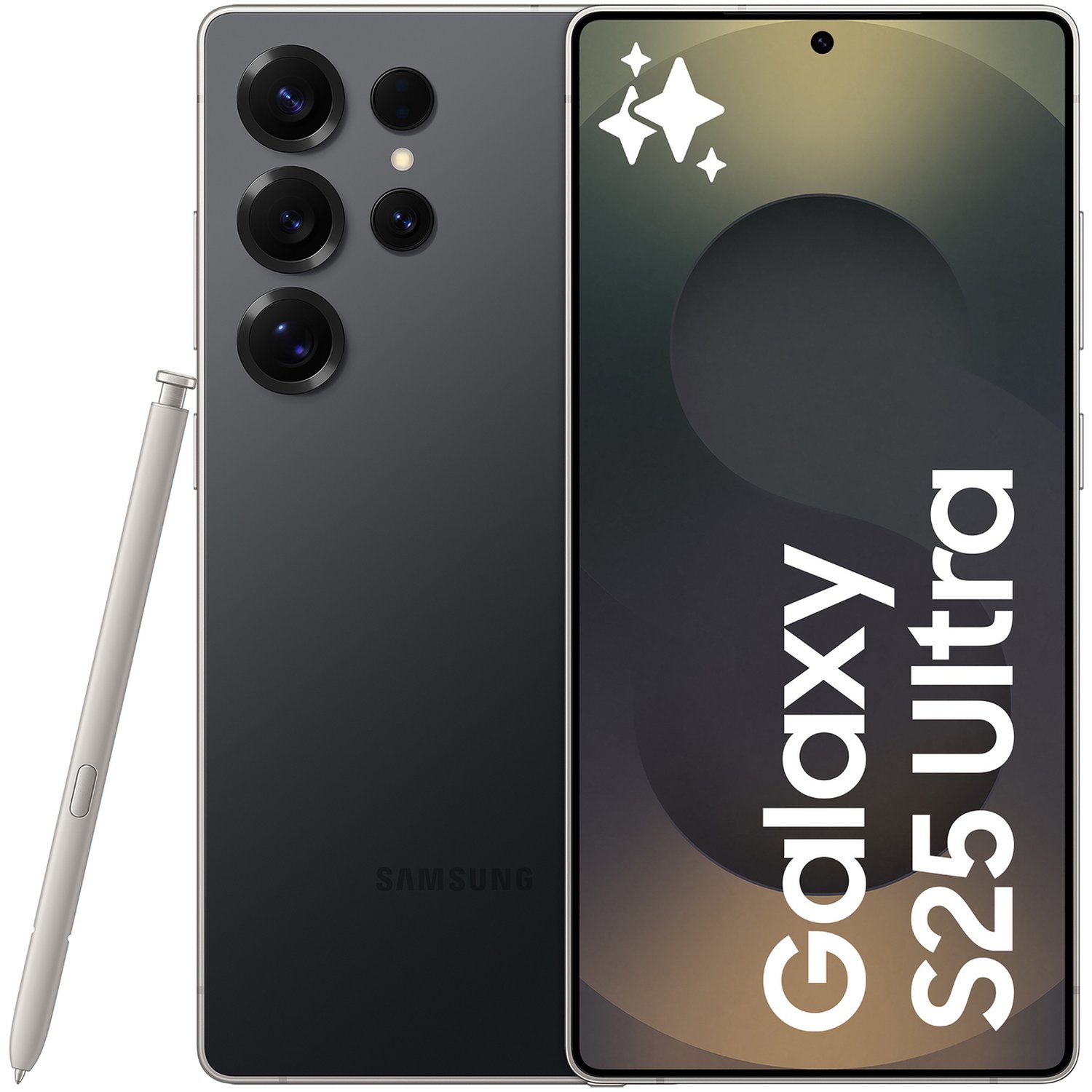 Samsung Galaxy S25 Ultra 5G 512GB AI Phone - Black — 512GB, 6.9" OLED, 5G (Black) - Image 1