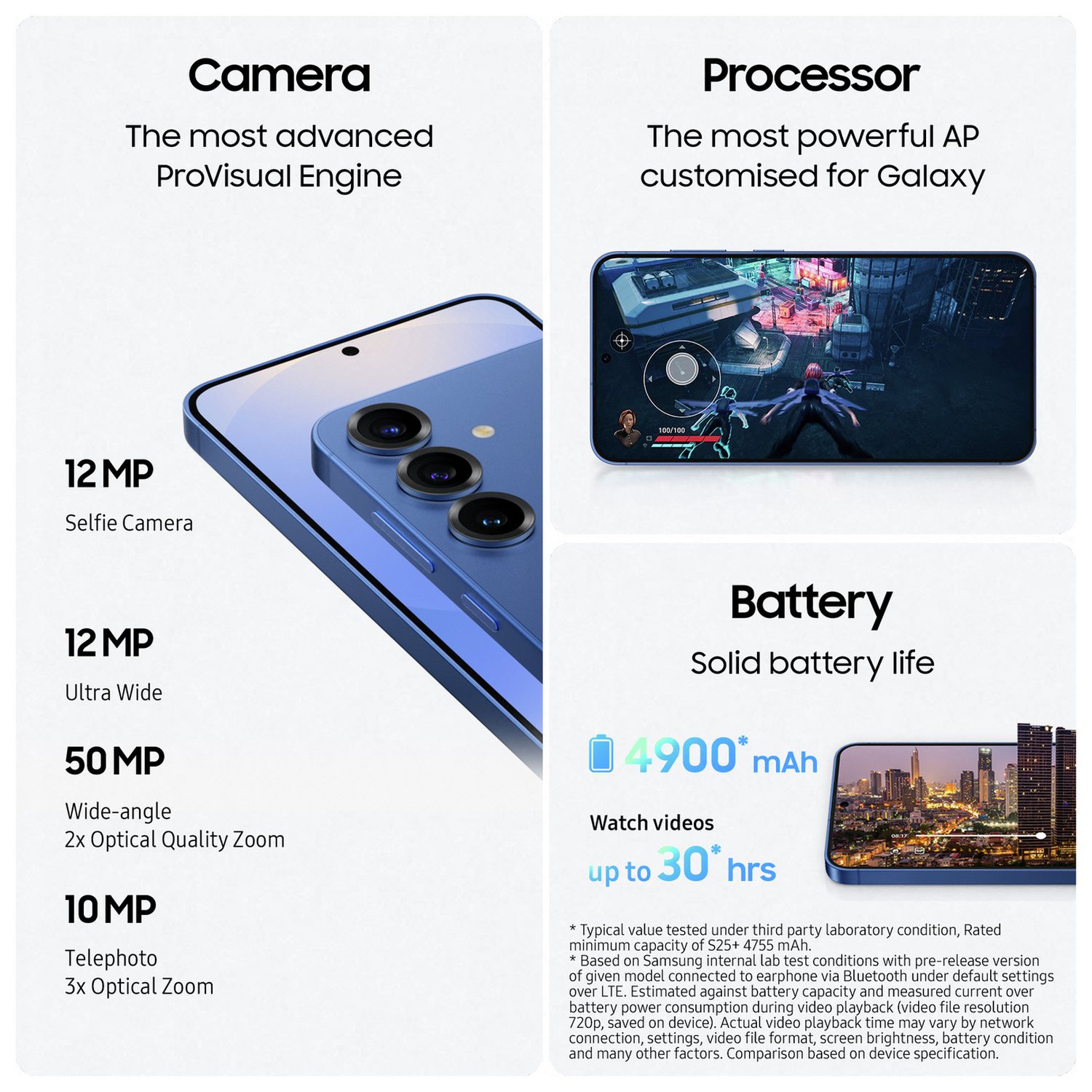 Samsung Galaxy S25+ 5G 512GB AI Mobile Phone - Navy — 512GB, 6.7" OLED, 5G (Navy) - Image 7