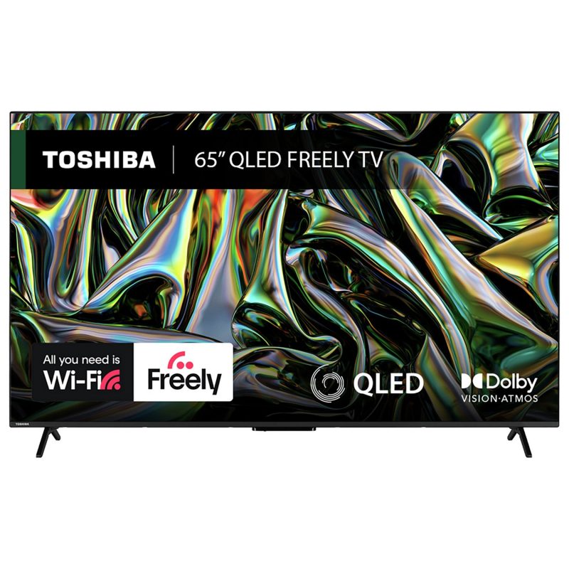 Toshiba 65 Inch 65QV2F63DB Smart UHD HDR QLED Freely TV