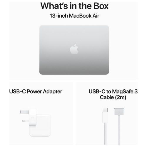 Apple MacBook Air 2024 13.6in M3 8GB 512GB - Silver - Image 10