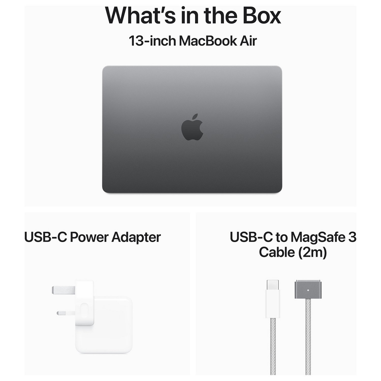 Apple MacBook Air 2024 13.6in M3 8GB 512GB - Space Grey — Apple M3 chip, 8 GB RAM - Image 10