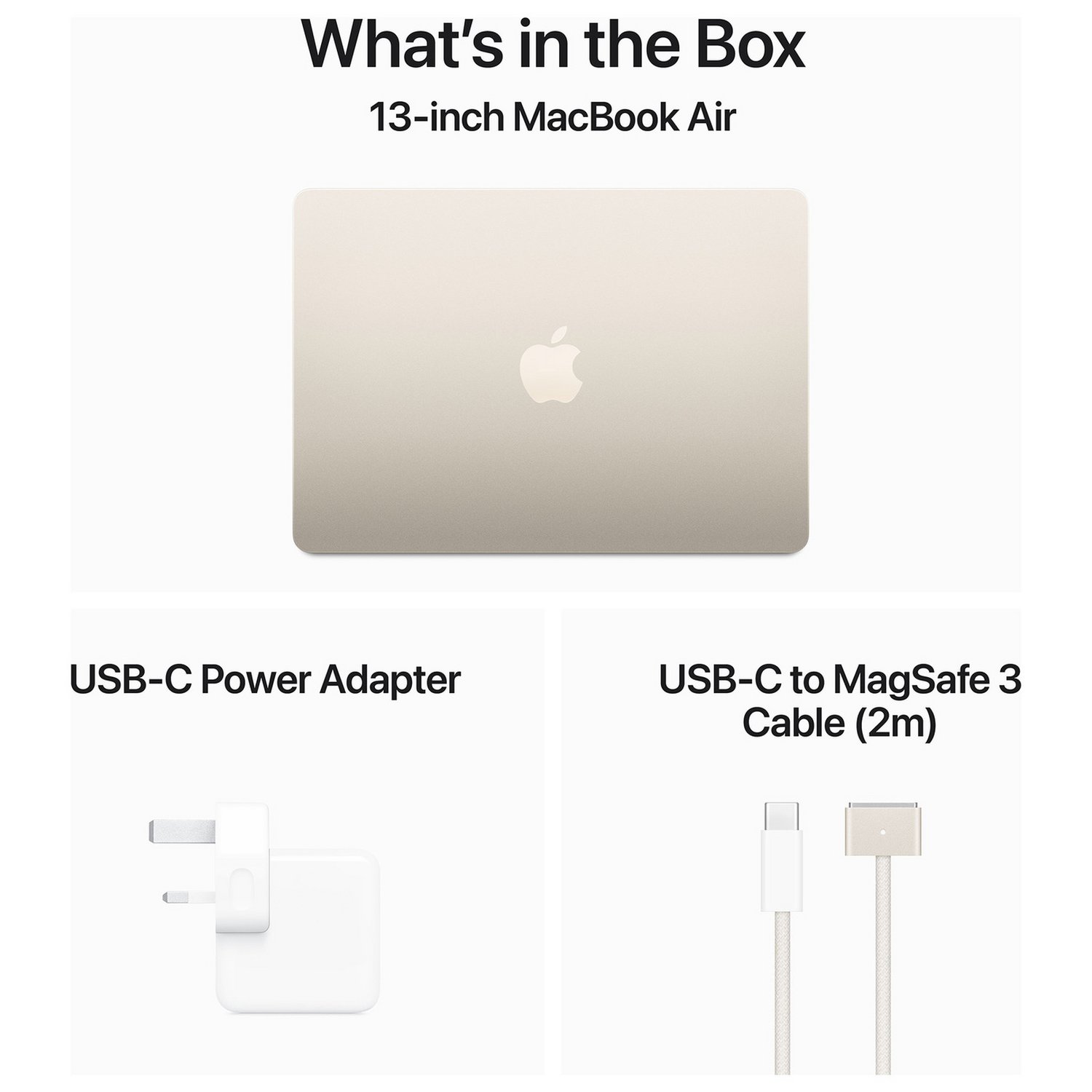 Apple MacBook Air 2024 13.6in M3 8GB 512GB - Starlight — 13.6", 512GB, 8 GB RAM, Apple M3 - Image 10