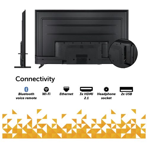 Bush 65 Inch 65QT24SB Smart 4K UHD HDR QLED TiVo Freely TV - Image 4