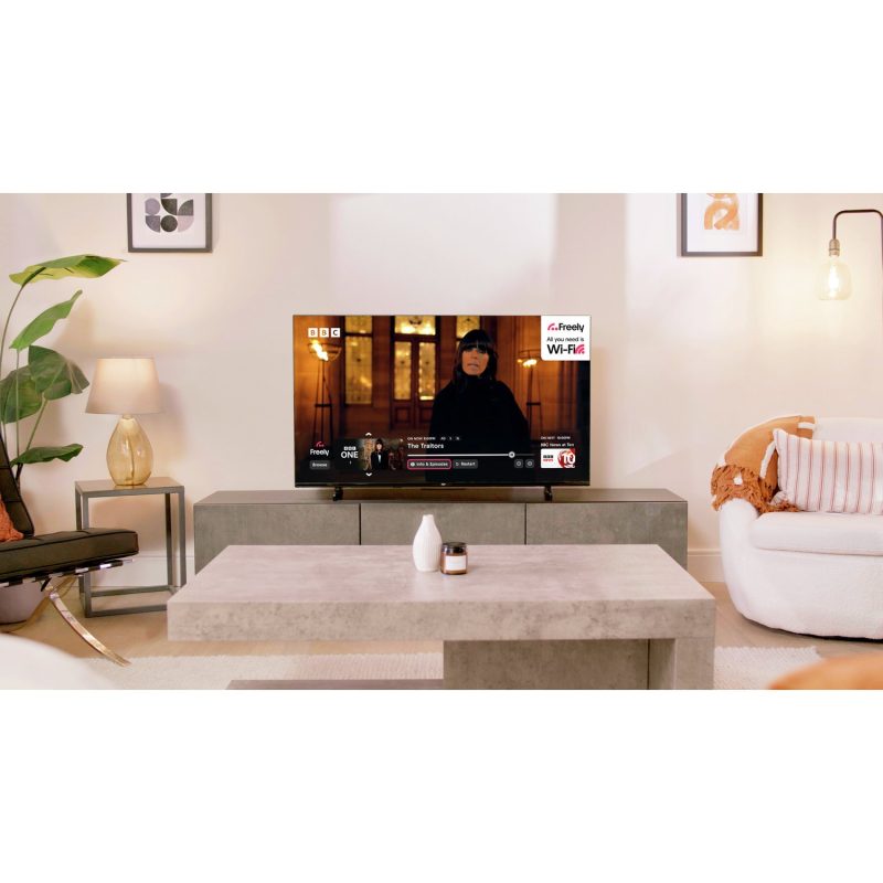 Bush 65 Inch 65QT24SB Smart 4K UHD HDR QLED TiVo Freely TV