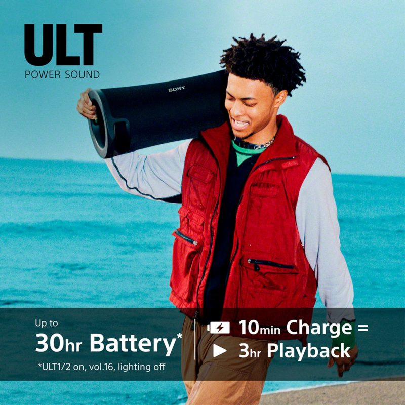 Sony ULT Field 7 Bluetooth Portable Party Speaker - Black