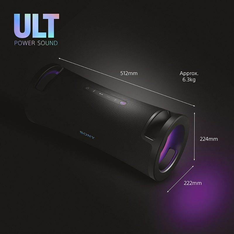 Sony ULT Field 7 Bluetooth Portable Party Speaker - Black