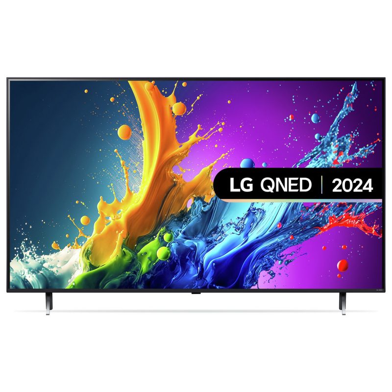 LG 65 Inch 65QNED80T6A Smart 4K UHD HDR QNED Freeview TV