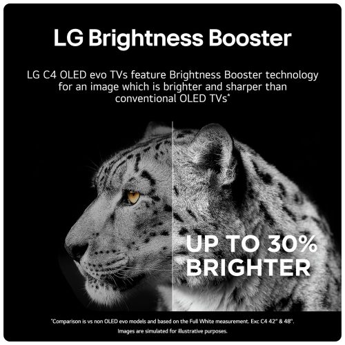 LG 48 Inch OLED48C44LA Smart 4K UHD HDR OLED Freeview TV - Image 5