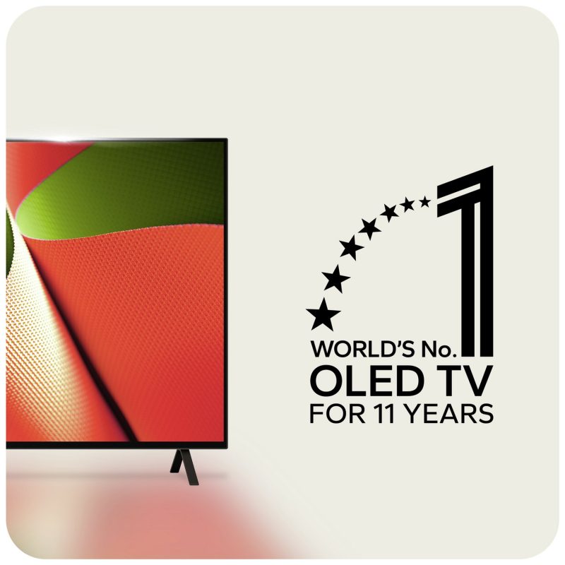 LG 55 Inch OLED55B46LA Smart 4K UHD HDR OLED Freeview TV