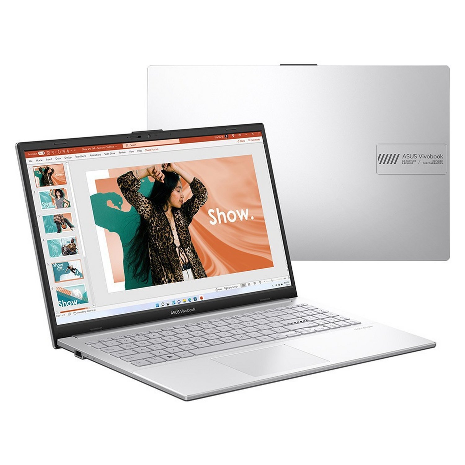 ASUS Vivobook Go 15.6in Ryzen 5 8GB 512GB - Silver - Image 6