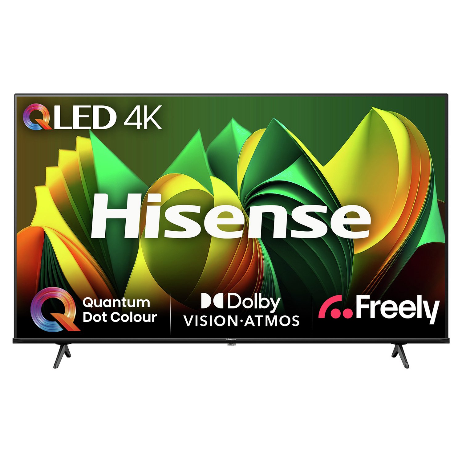 Hisense 55 Inch 55E78NQTUK Smart 4K HDR UHD QLED Freely TV - Image 1