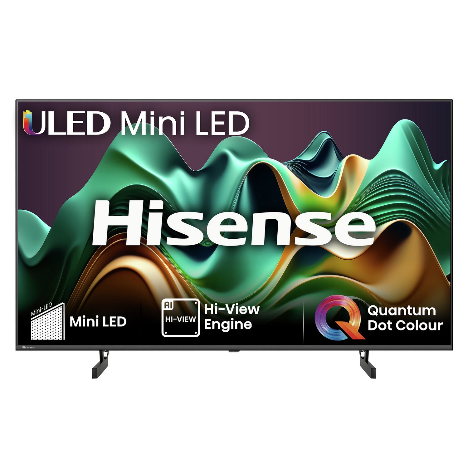 Hisense 50 In 50U6NQTUK Smart 4K UHD HDR Mini LED Freely TV - Image 1