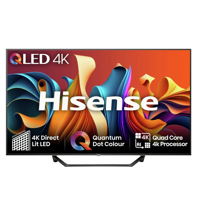 Hisense 50 Inch 50A7NQTUK Smart 4K UHD HDR QLED Freely TV