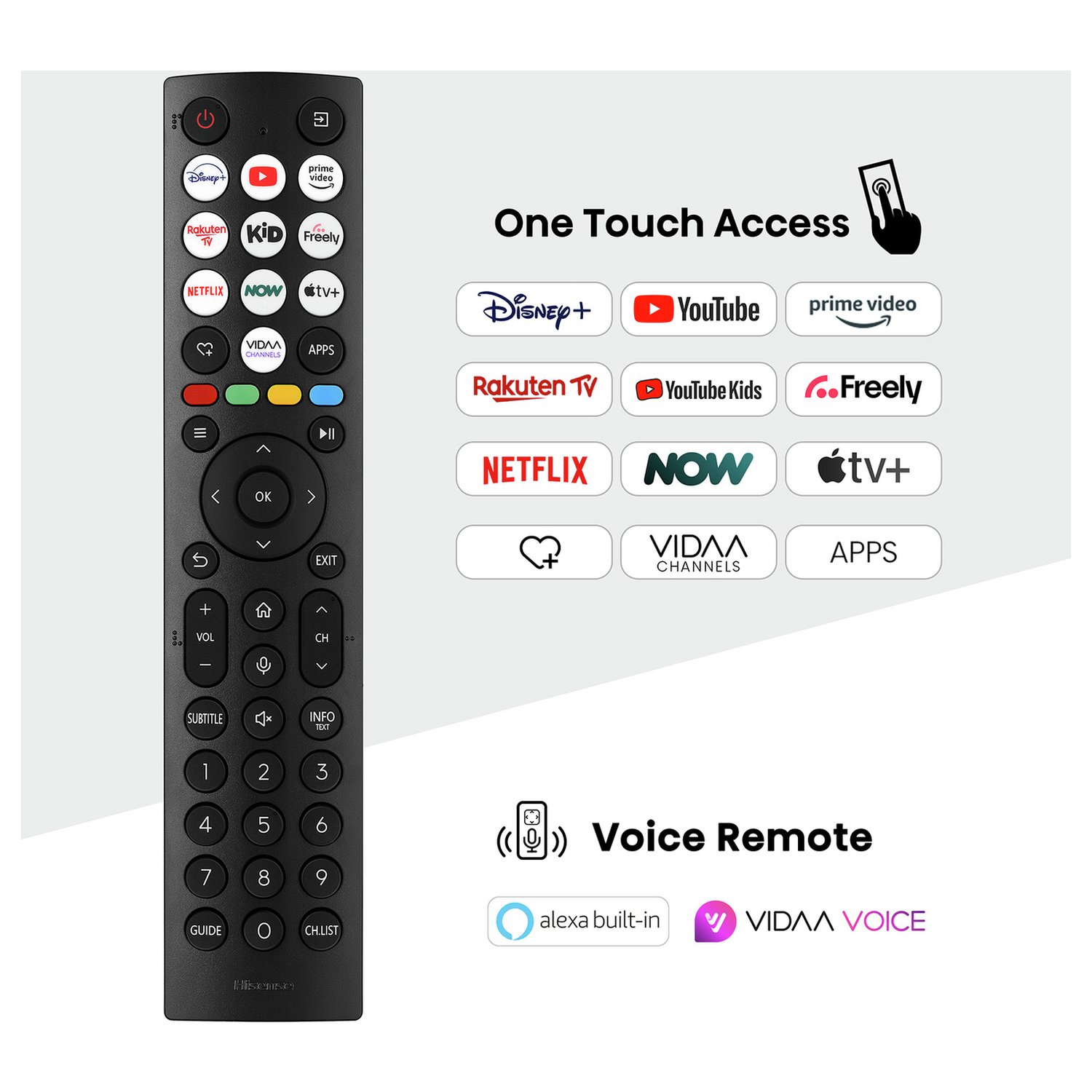 Hisense 50 Inch 50E78NQTUK Smart 4K HDR UHD QLED Freely TV - Image 4