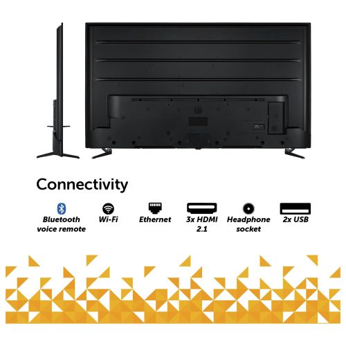 Bush 70 Inch 70QT24SB Smart 4K UHD HDR QLED TiVo Freely TV - Image 4